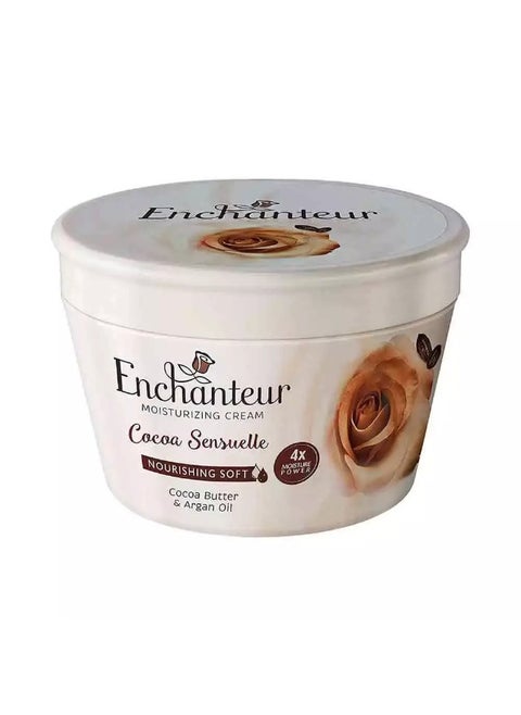 Enchanteur Nourishing Soft Moisturizing Cream - Cocoa Sensuelle for Soft Smooth Skin, Instant Softness- 100 ml