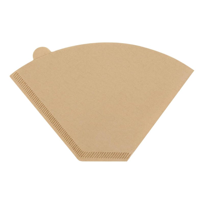 PADELE Coffee Filters #4，Cone Coffee Filter 8-12 Cup，200 Unbleached Natural Coffee Filters - Image 1