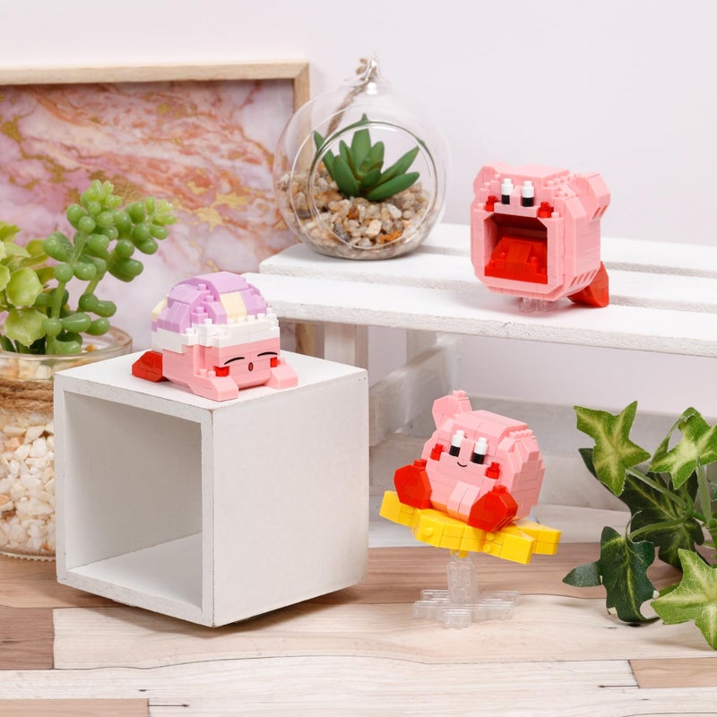 nanoblock - Kirby - Inhaling Kirby, Character Collection Series Building Kit - Image 2