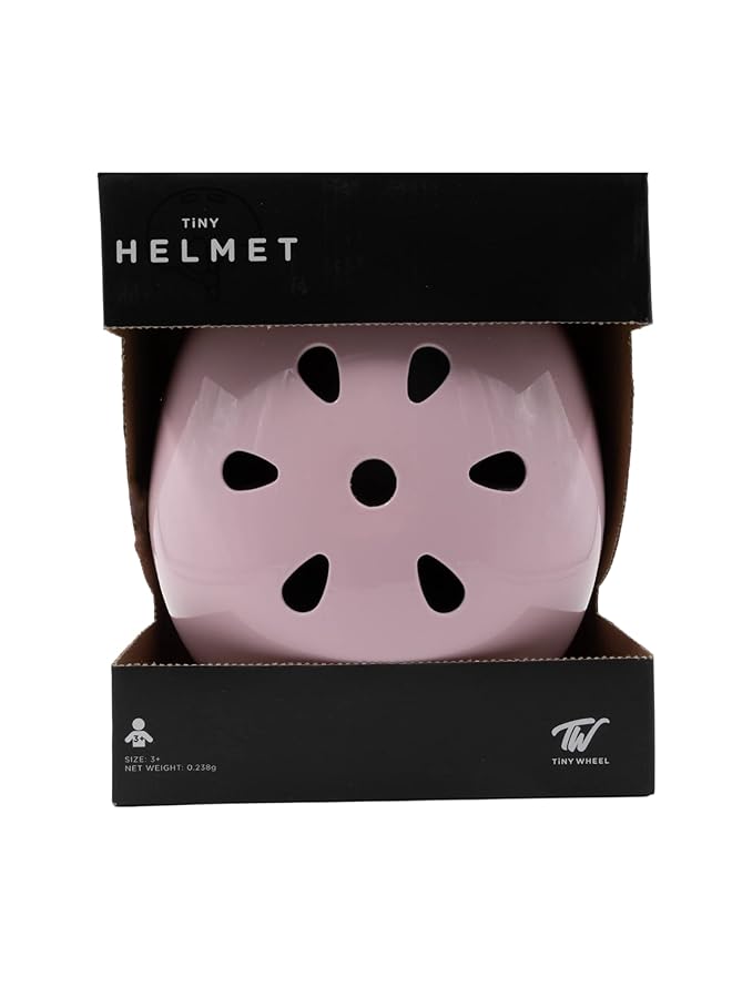 TINY WHEEL Scooter Helmet Pink - Image 1