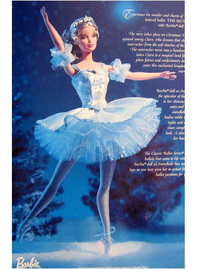 Barbie - As Snowflake Doll In The Nutcracker Collector Edition Classic Ballet Series (1999) - Image 1