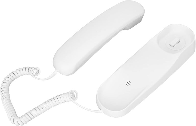 [Every household essential] Goshyda Corded Telephone with Lighted Keypad & Last Number Redial, Wall Mountable Landline Phone with Pause Function for Home and Office (White) Exclusive new arrivals Category flagship Hot new arrival Upgraded new version Customized for Gulf demands Temporary in stock Premium for daily use Bestseller Top pick for Saudi summer Limited launch price International standard quality Selling out fast Huge sales volume Easy to operate Store exclusive new item Well-received bestseller Rare in stock Suitable for KSA seasons Exclusive new launch Stock running out quickly Money saving choice Market trending pick Defect-free product New arrival - Image 1