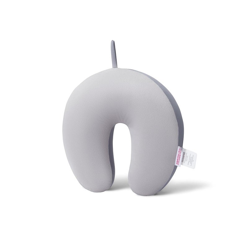 AMERICAN TOURISTER American Tourister Smart Travel Pillow Experience Ultimate Comfort on The go with Our Portable Travel Pillow for Men Women Grey  - Image 2
