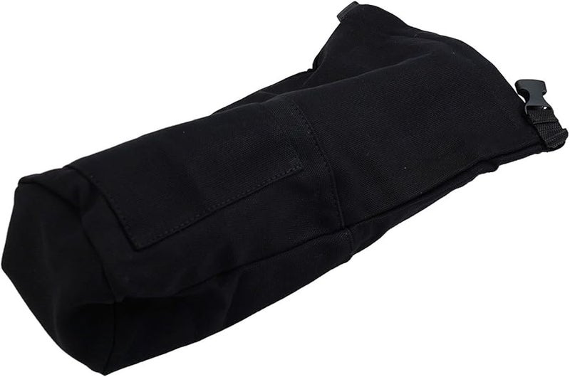 حقيبة تخزين فانوس التخييم ذات القماش الأسود، غطاء وقائي كبير السعة مع جيب - Image 3