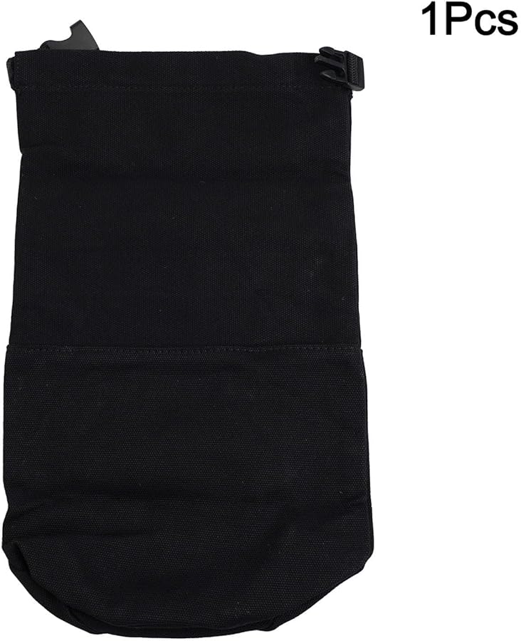 حقيبة تخزين فانوس التخييم ذات القماش الأسود، غطاء وقائي كبير السعة مع جيب - Image 5