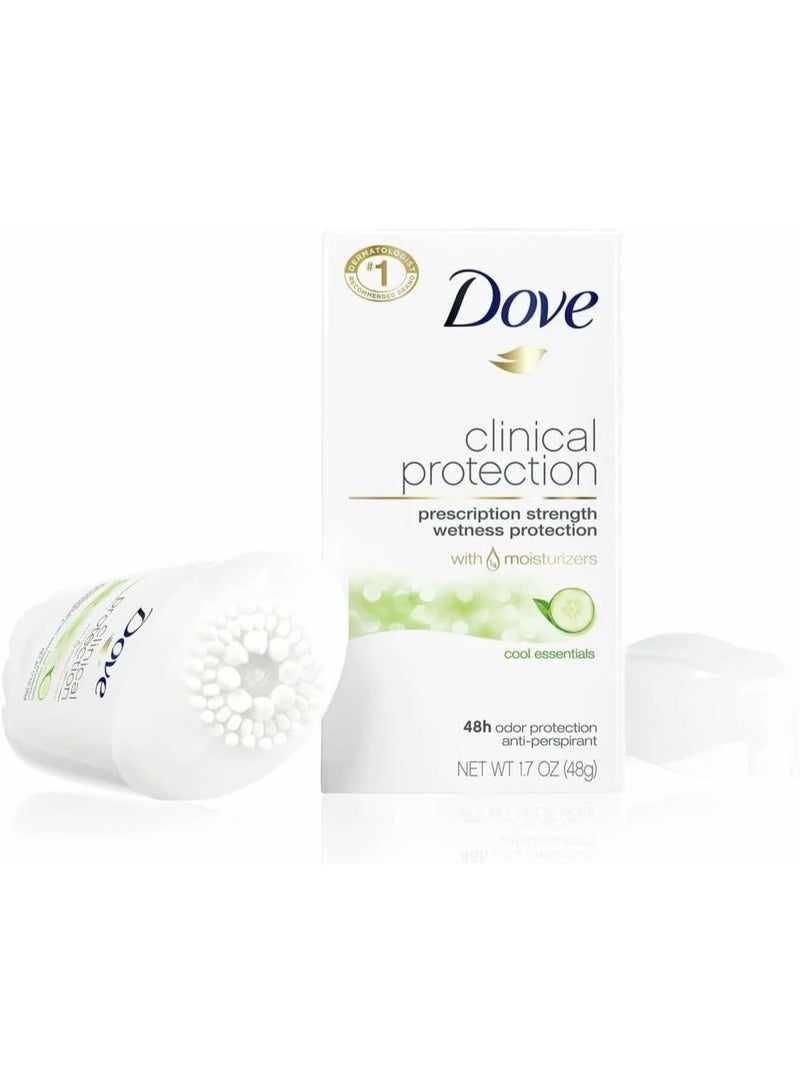 دوف مضاد للتعرق الحماية السريرية - برودة منعشة - 48 جم - Image 2