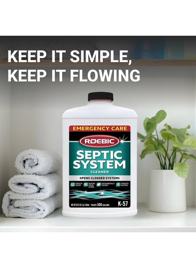 Roebic K-57-Q Septic System Cleaner: 32 Ounces, Cleans and Maintains Septic Systems for Optimal Performance - Image 5