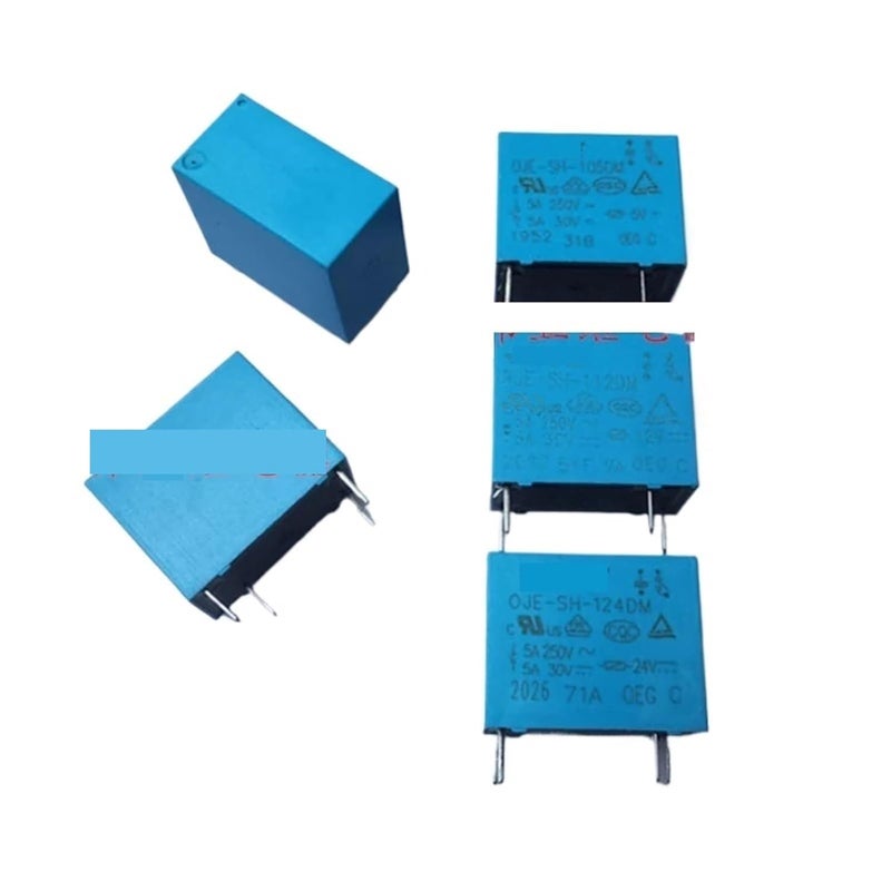 OJE SH 112DM ريليه 5V 12V 24V 4 دبابيس 5A أصلي أصلي - Image 2