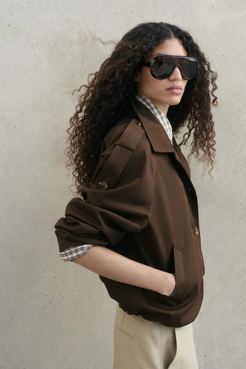H&M  Twill blouson jacket for Women | Best Price UAE