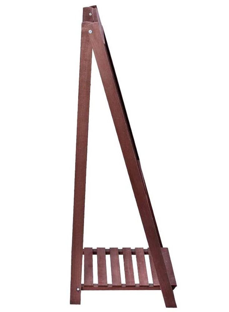 LINGWEI Wooden Hand Writing Black Board Drawing Board with Flower Pot Holder - Image 5