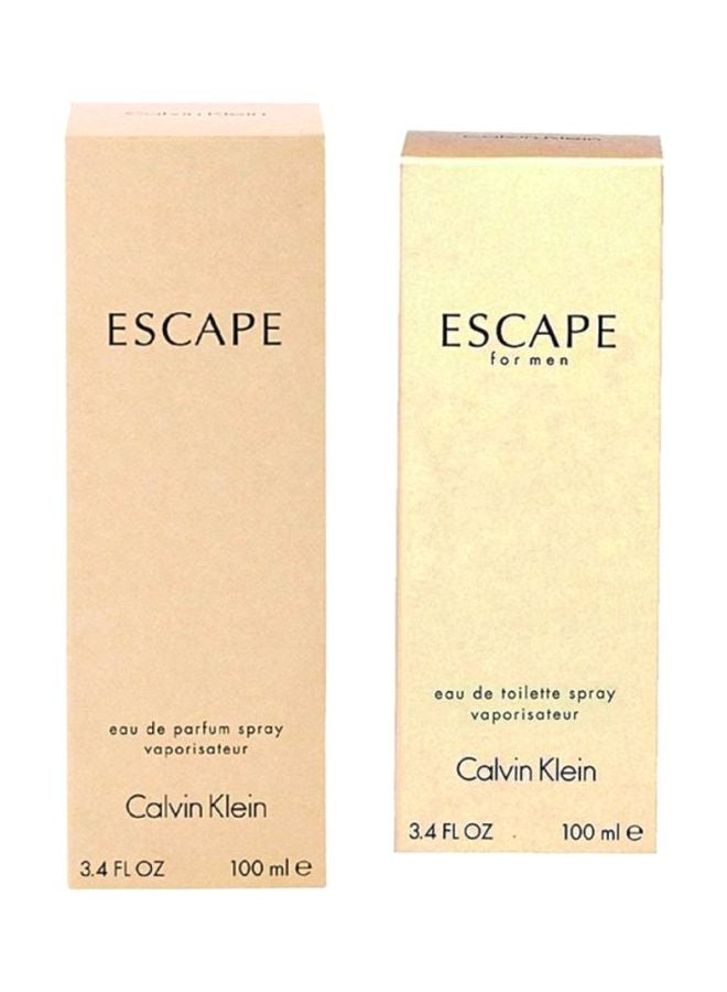 ESCAPE 2-Piece Escape Gift Set EDP 100ml, EDT 100ml - Image 1