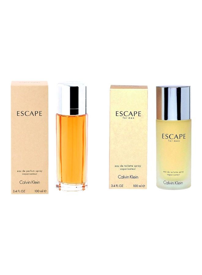 ESCAPE 2-Piece Escape Gift Set EDP 100ml, EDT 100ml - Image 3