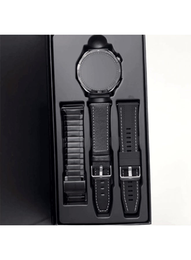 Haino Teko Haino Teko RW-64 Smart Watch with AMOLED Display (Black) - Image 3