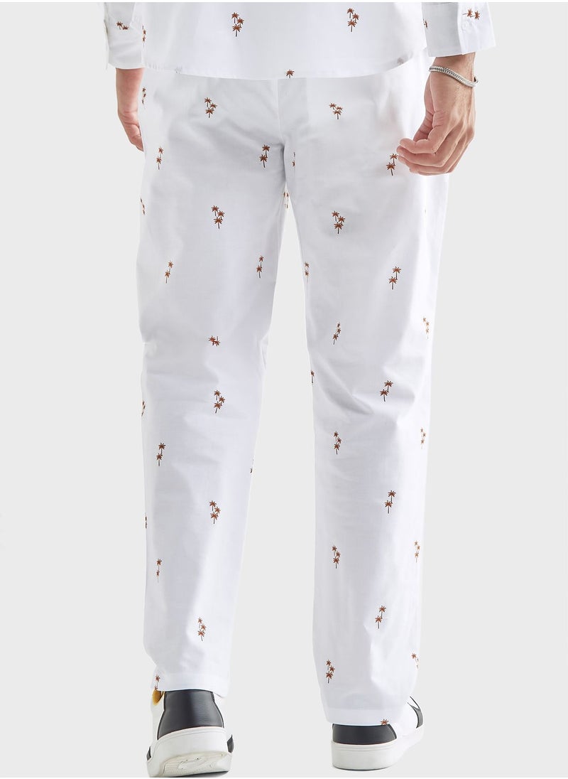 FAV Bird Print Drawstring Pant  - Image 2