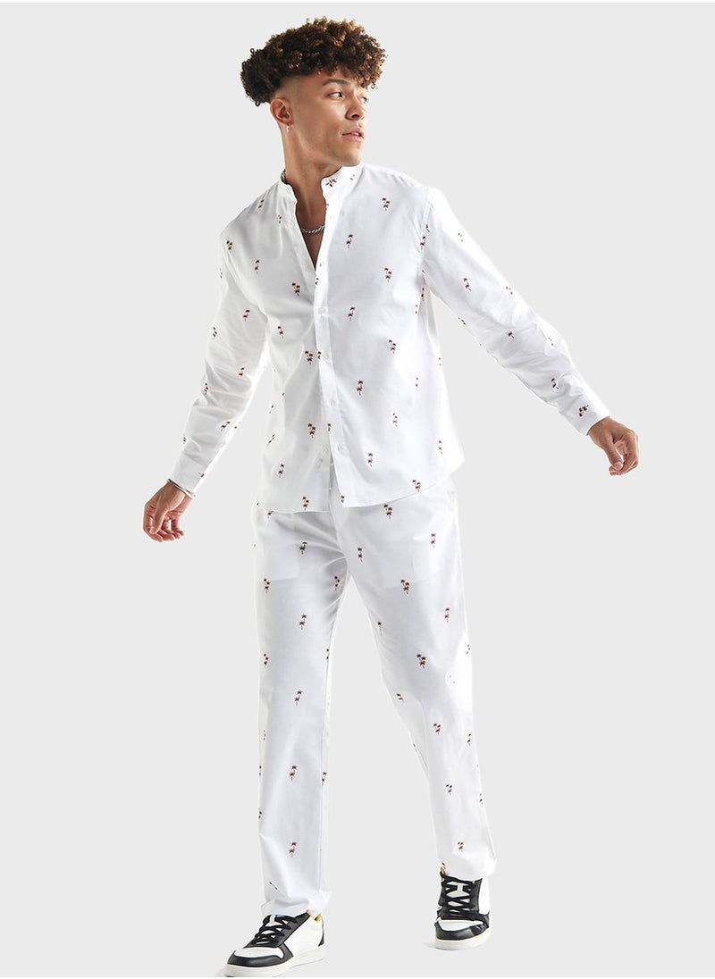 FAV Bird Print Drawstring Pant  - Image 4