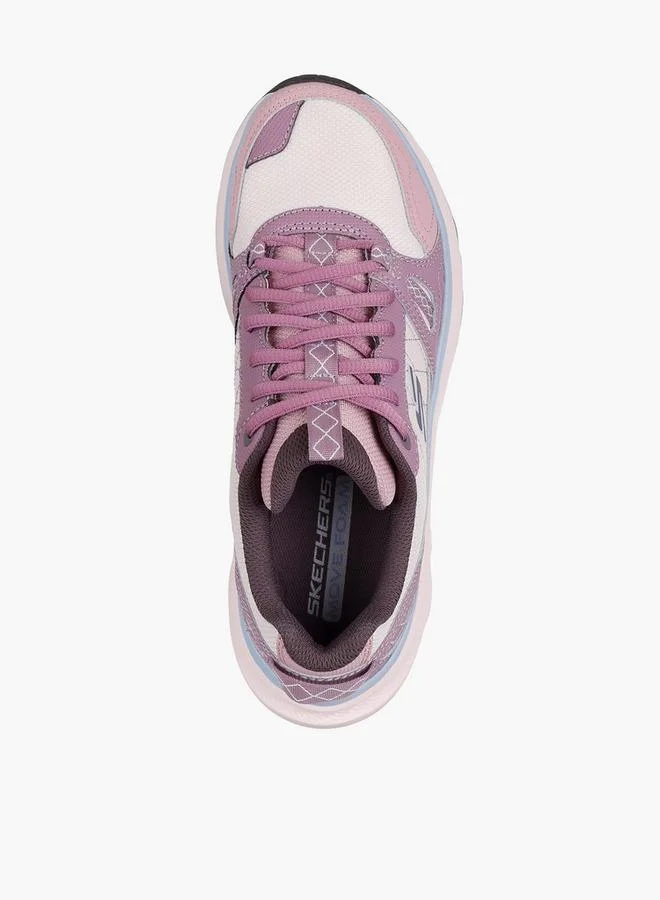 SKECHERS Women Ridge Oak Lace-Up Ankle Sneakers
