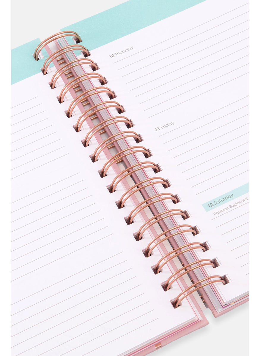 VOTUM 18 Month Planner Agenda, Pink  - Image 4
