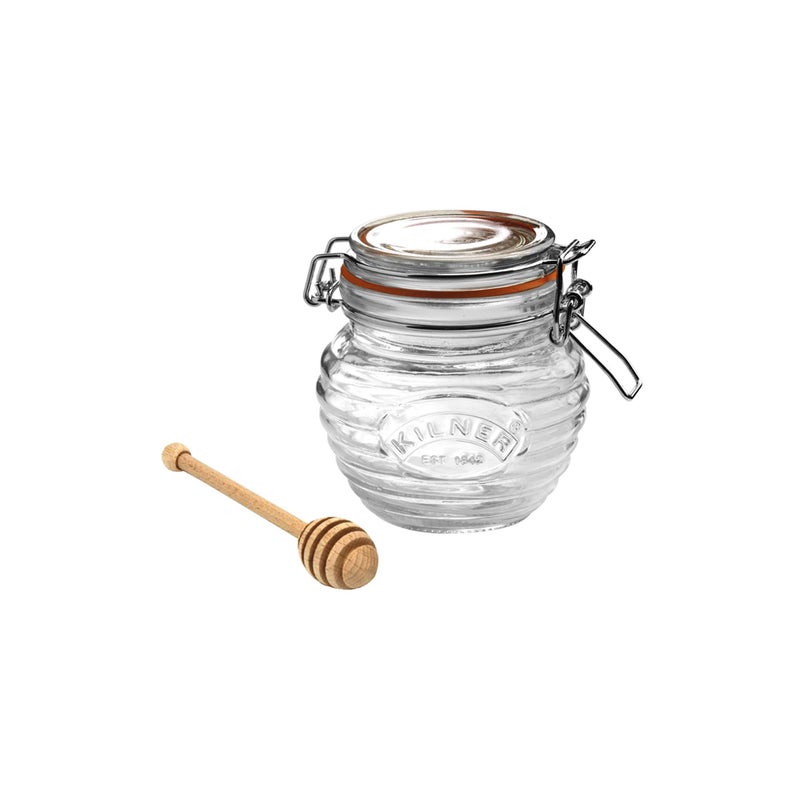 KILNER Honey Pot With Dipper 1 EA