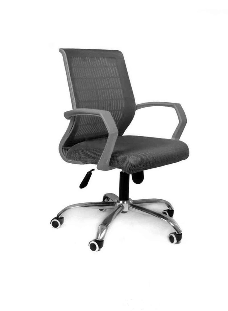 elhelow style Ergonomic Gray Modern Chair 50X50X110 Cm 