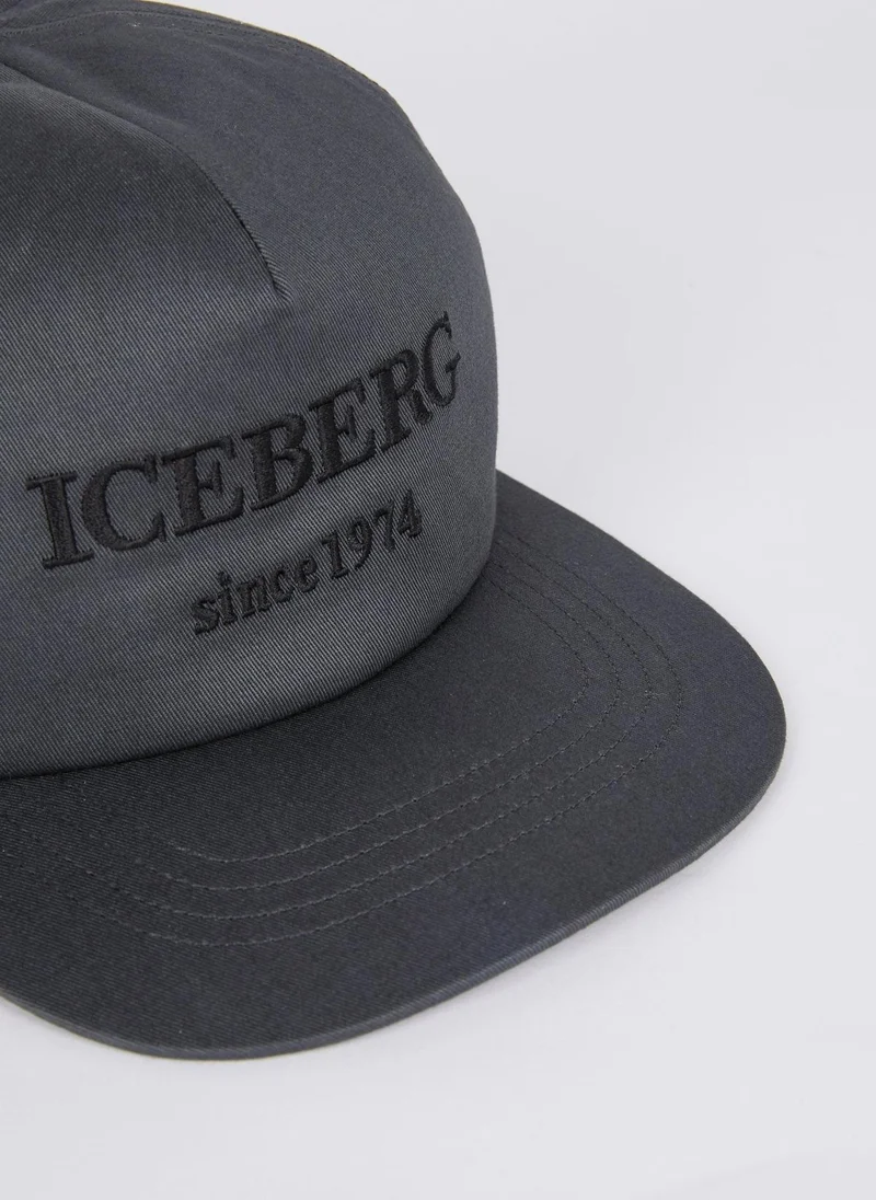 أيسبيرغ Classic Grey Logo Cap