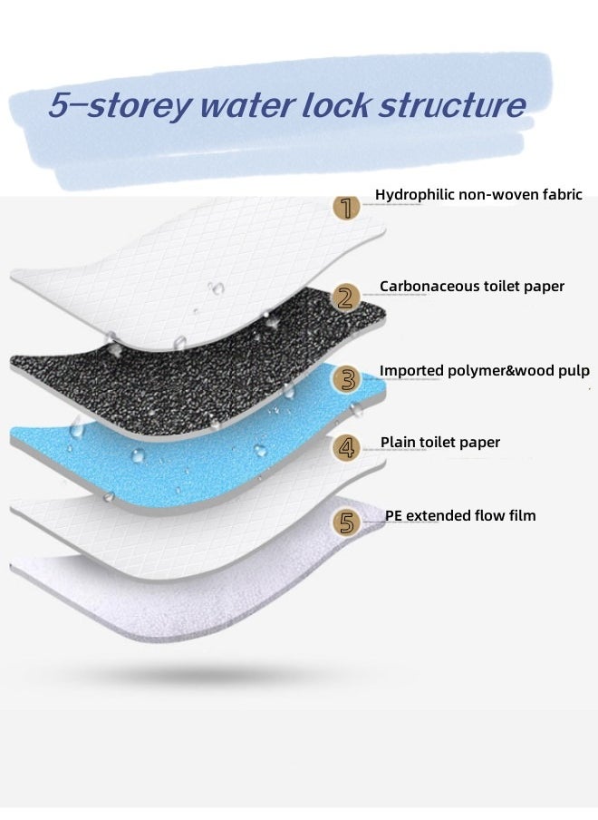 HQ-GAMING - 100 Pcs Rabbit Pee Pads,Puppy Potty Training Pad Small Animals Super Absorbent Disposable Cage Liners Bamboo Charcoal Quick-Dry Mats for Rabbits Hedgehogs Chinchillas Cats Dogs(13x18In) - Image 1