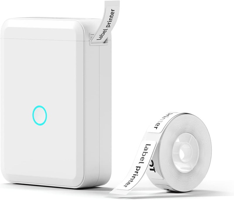 Label Makers Machine, Rechargeable Wireless Bluetooth Label Printer,Easy-to-Use, Compatible iOS&Android - Image 1