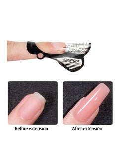 SYOSI Acrylic Nail Forms, Nail Art Forms Sticker Butterfly Nail Extension Forms, Self-Adhesive Nail Tips Guide Stickers For Acrylic UV Gel Nail Art  - Image 4