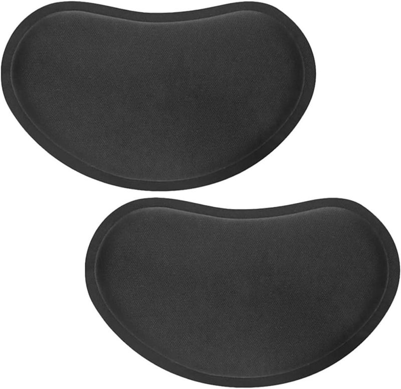 2pcs Black Eva Mouse Wrist Pad and Keyboard Wrist Rest, Ergonomic Office and Gaming Hand Cushion, Protective Desk Support for Comfortable Typing and Mouse Use - Image 1