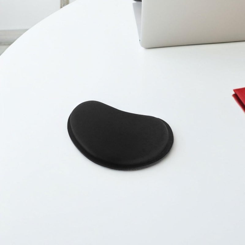2pcs Black Eva Mouse Wrist Pad and Keyboard Wrist Rest, Ergonomic Office and Gaming Hand Cushion, Protective Desk Support for Comfortable Typing and Mouse Use - Image 4