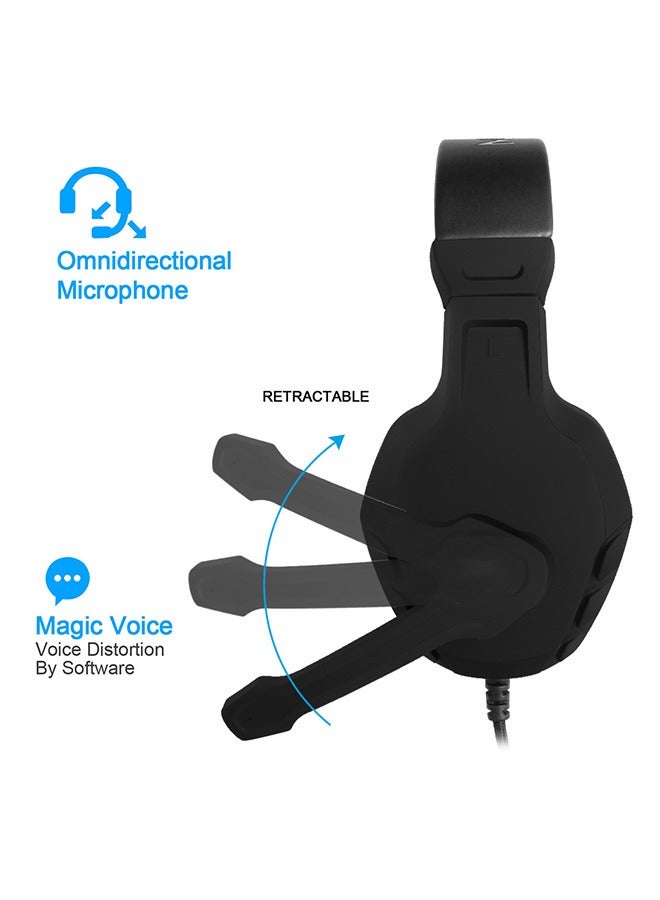 general Stereo On-Ear Gaming Wired Headphone For PS4/PS5/XOne/XSeries/NSwitch/PC - Image 4