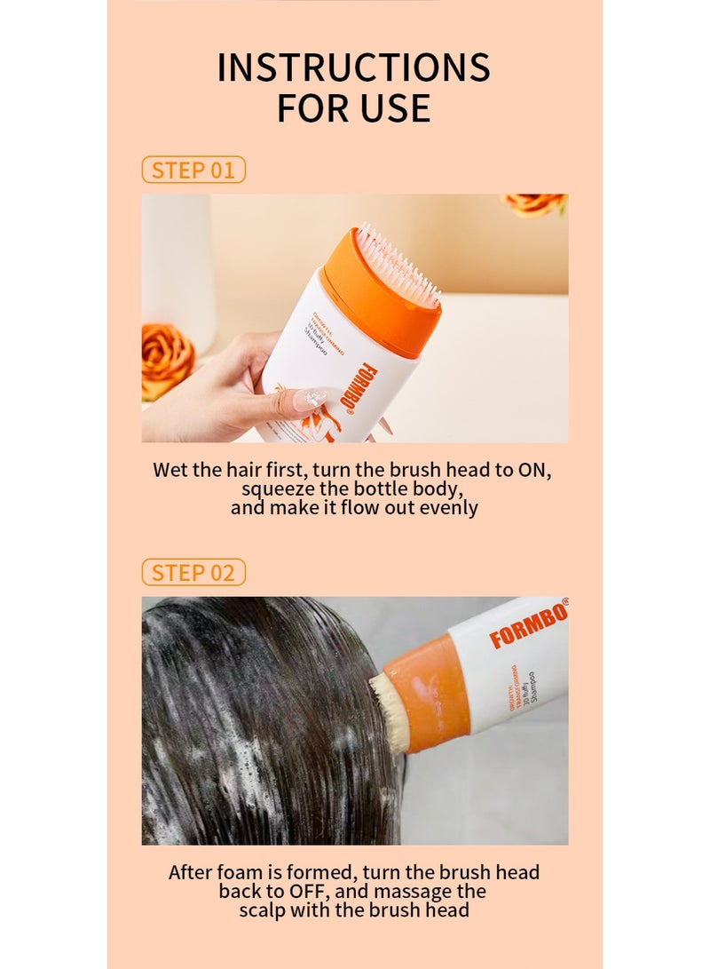 FORMBO Shampoo with Comb - Oil Control, Dandruff Removal, Nourishing, Smoothing, Refreshing & Volumizing 200ml - Image 5