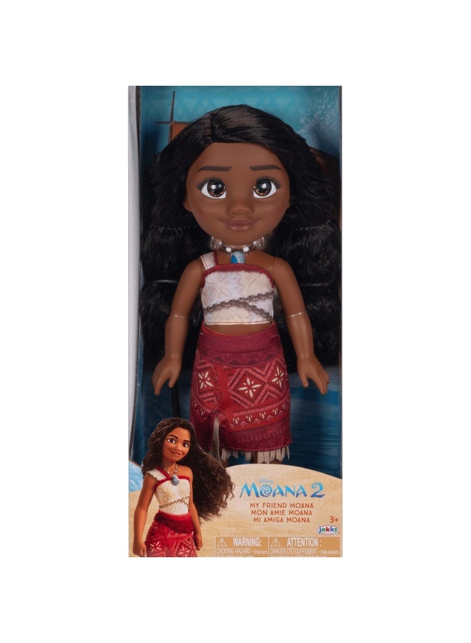 Disney Princess Disney Moana 2 My Friend Moana Doll (35.56 cm) - Image 1