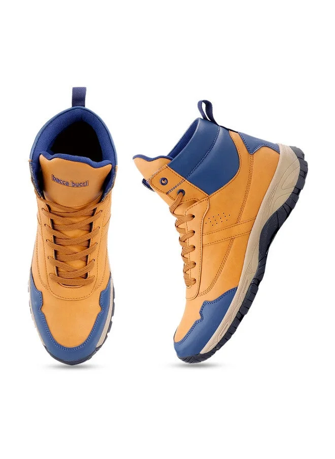 Bacca Bucci Tan Everest Boots for Mountaineering & Hiking for Men | Best Price UAE