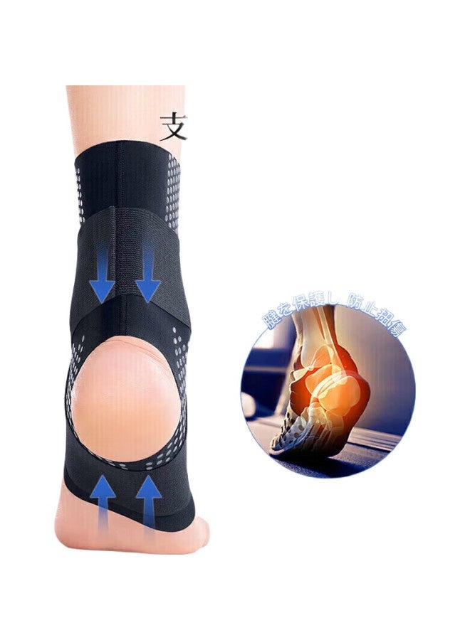 ZEAMO Ultra-Thin Sports Ankle Brace, Anti-Sprain And Twisting Injury Protection, Ankle Joint Post-Injury Fixation Support, Foot And Ankle Protector, Single Piece, Xl Size - Image 3