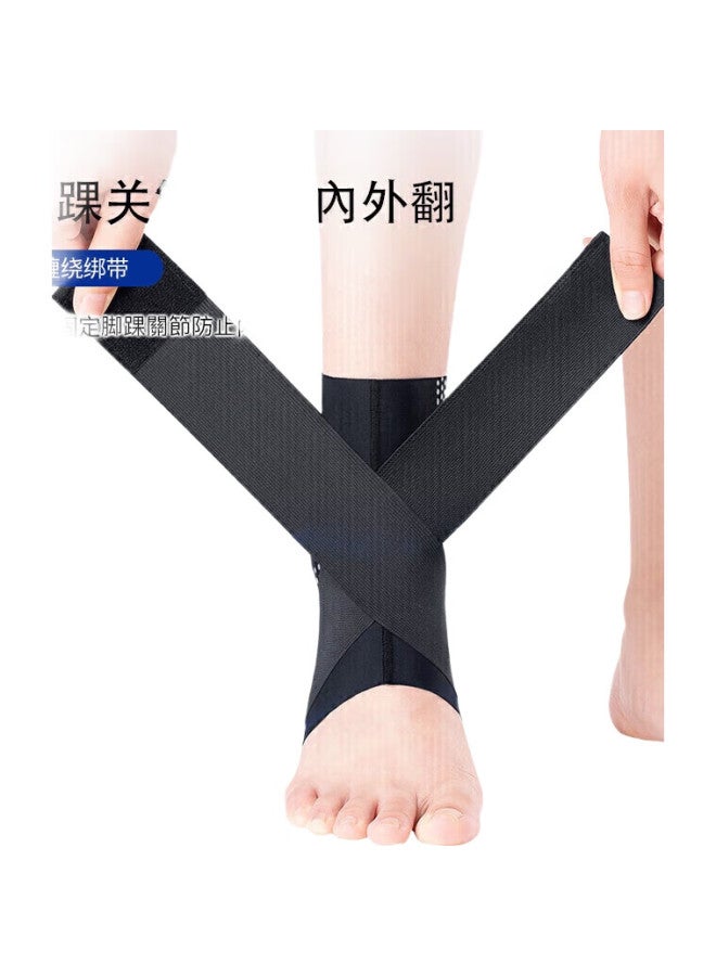 ZEAMO Ultra-Thin Sports Ankle Brace, Anti-Sprain And Twisting Injury Protection, Ankle Joint Post-Injury Fixation Support, Foot And Ankle Protector, Single Piece, Xl Size - Image 2