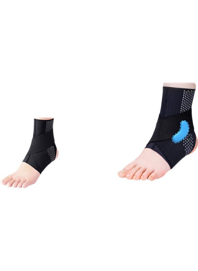 ZEAMO Ultra-Thin Sports Ankle Brace, Anti-Sprain And Twisting Injury Protection, Ankle Joint Post-Injury Fixation Support, Foot And Ankle Protector, Single Piece, Xl Size - Image 1