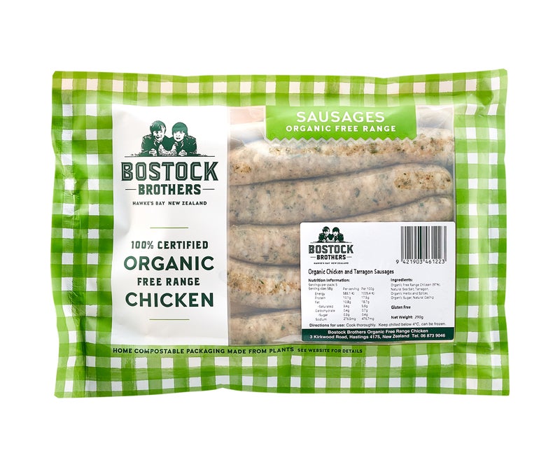 Chicken Sausages, Tarragon- 290g, New Zealand