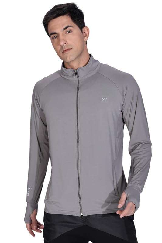 BLUE TYGA Sunscreen Jacket ICE | UPF 50+ sun protection | Cool Rush Technology for instant cooling | Sweat-wicking, anti-microbial fabric | Blocks UVA/UVB rays | Lightweight, all-day freshness. - Image 1