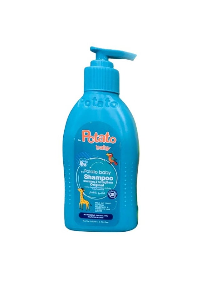 Be Potato baby Shampoo Nourishes & Strengthens Parapen Free With Original-200ml - Image 2