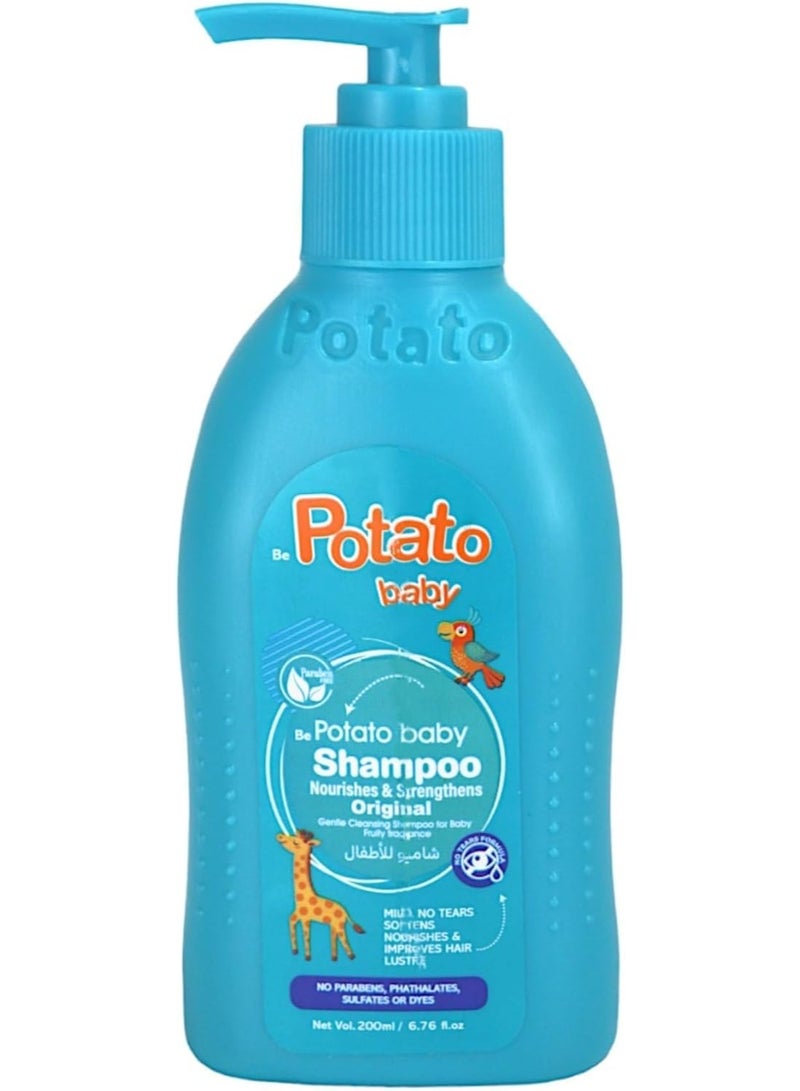 Be Potato baby Shampoo Nourishes & Strengthens Parapen Free With Original-200ml - Image 1