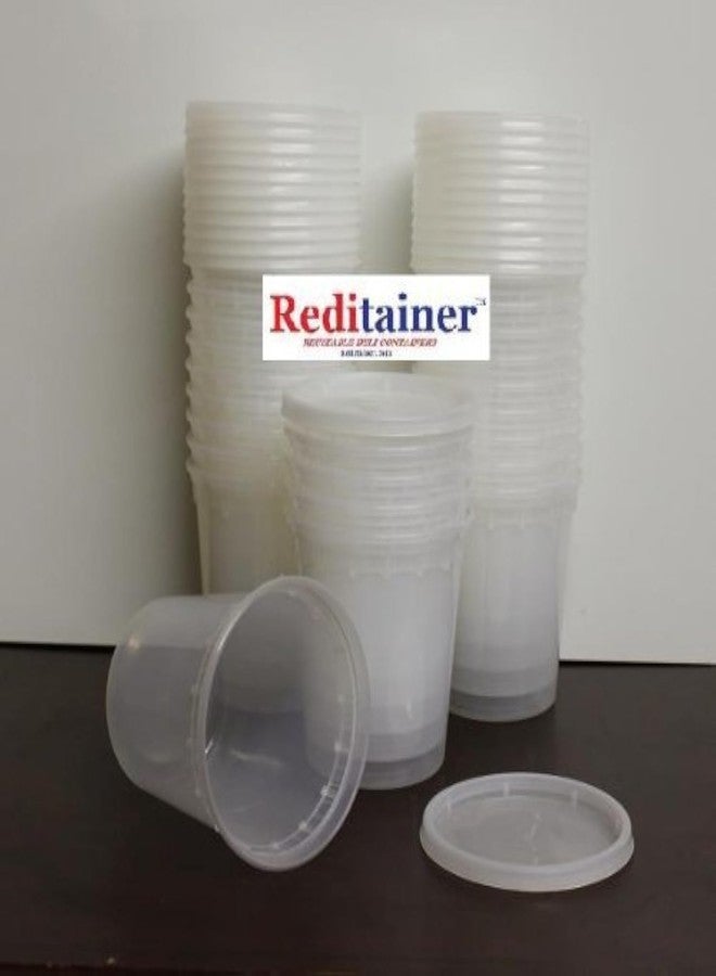 Reditainer 24 oz. Deli Food Containers w/Lids - Pack of 30 - Food Storage - Image 1