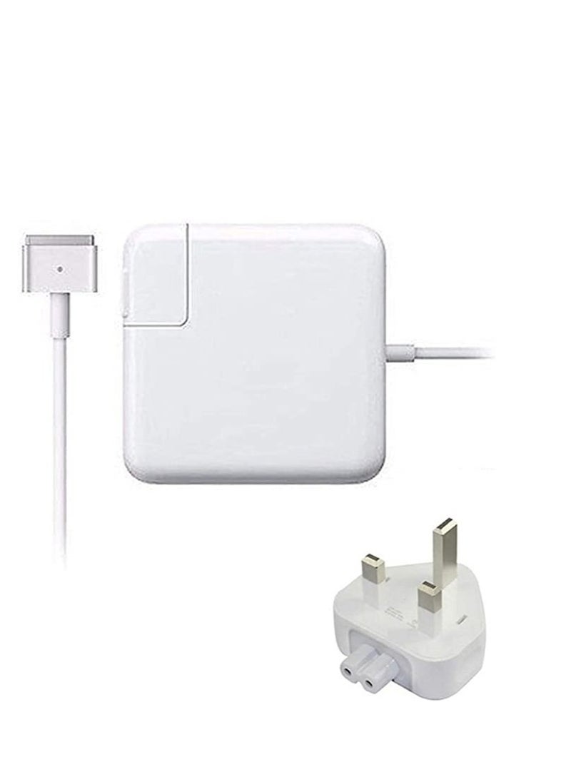 GULFLINK - 60W T-tip Replacement Adapter AC Charger T-Tip and UAE AC plug Power Adapter Replacement Charger for Magsafe2 Compatible with 13 inch MacBook Pro - Image 1