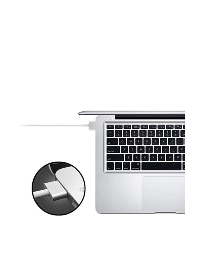 GULFLINK - 60W T-tip Replacement Adapter AC Charger T-Tip and UAE AC plug Power Adapter Replacement Charger for Magsafe2 Compatible with 13 inch MacBook Pro - Image 1