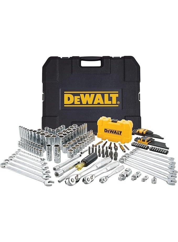 ديوالت طقم أدوات ميكانيكية ومفتاح ربط من DEWALT، 168 قطعة (DWMT73803) - Image 2