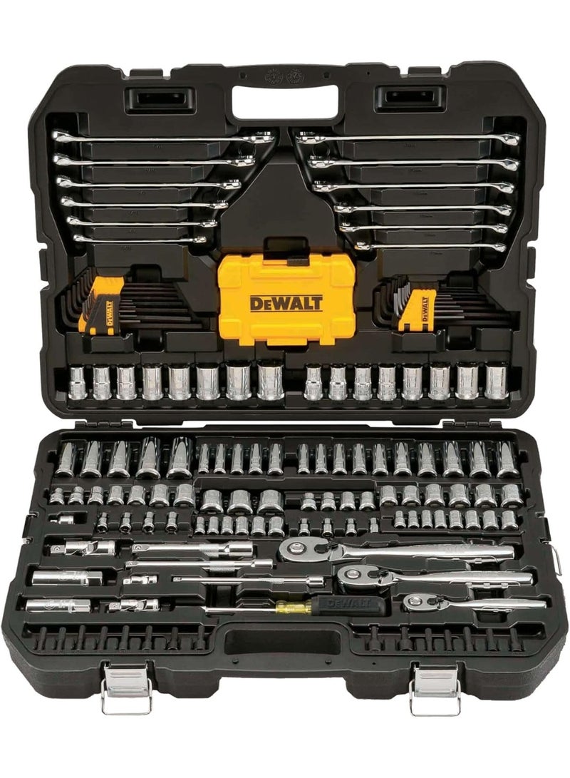ديوالت طقم أدوات ميكانيكية ومفتاح ربط من DEWALT، 168 قطعة (DWMT73803) - Image 3