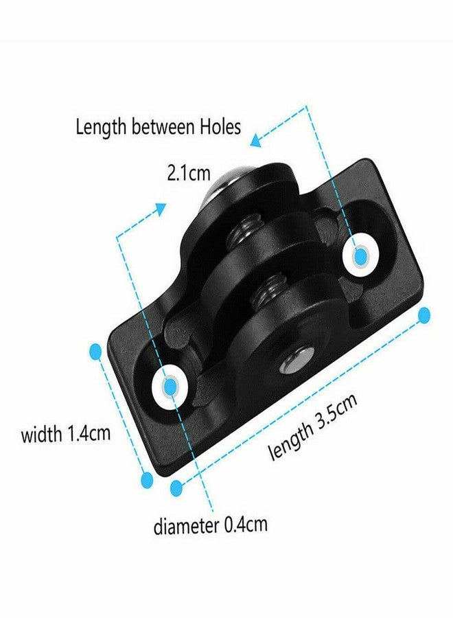 Action Pro CNC Aluminum Alloy Flat Bottom Tripod Adapter Mount Compatible with GoPro Hero-13/12/11/10/9/8/7/6 /5/4/3/Yi/Sports/Action Camera - Image 3