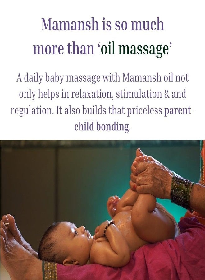 Mamansh Natural Baby Oil - 10 Essential Oils & 3 Herbs With Vitamin E For Nourishment, Skin Development & Growth | 0-5 Years (All Skin Types) - 200 ML - Image 5