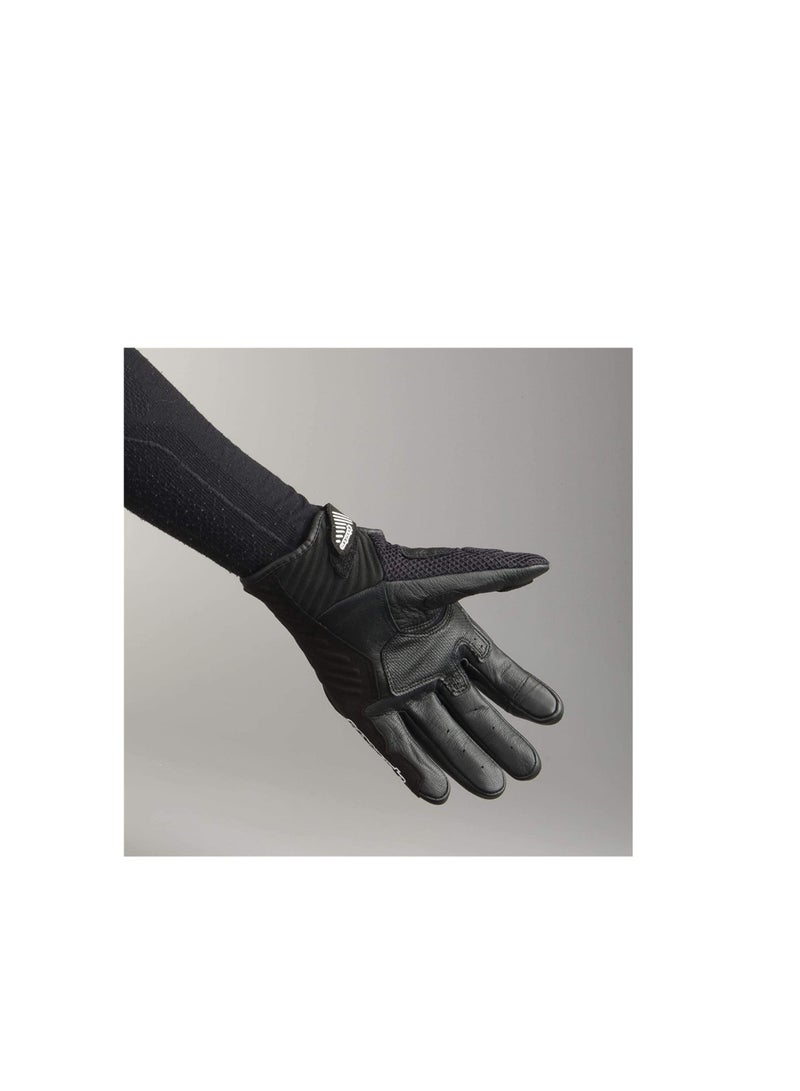 Alpinestars Alpinestars SMX-1 Air V2 Vented Leather Motorcycle Glove 3570518-10-L- Black - Image 3