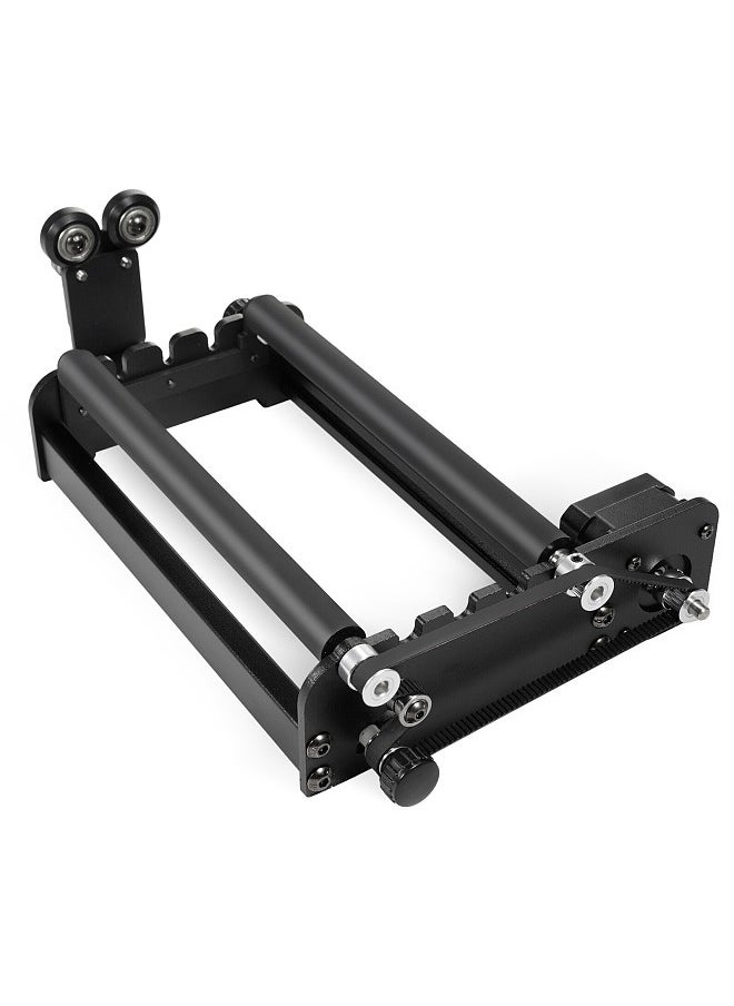 Generic Laser Rotary Roller Laser Engraver Y-axis Rotary Roller 360° Rotating for 4-138mm Different Engraving Diameter 4 Gears Adjustments  - Image 1