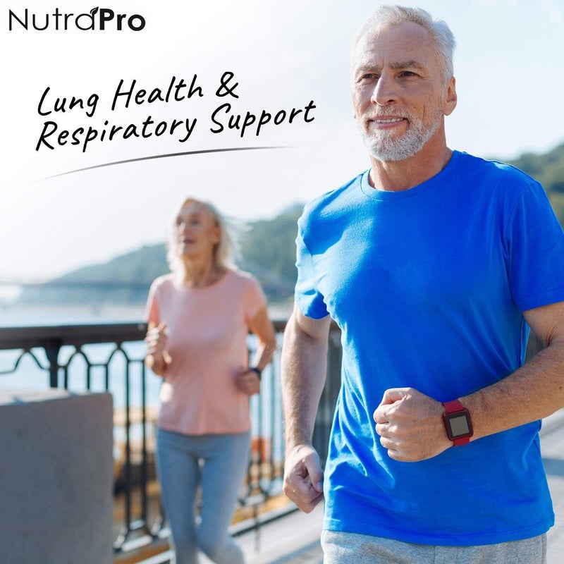 NutraPro White Lung Lung Cleanse  DetoxSupport Lung Health Supports Respiratory Health 60 Capsule  Made in GMP Certified Facility - Image 3